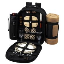 2 Person Picnic Backpack with Cooler images