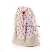 Canvas gift drawstring bags images