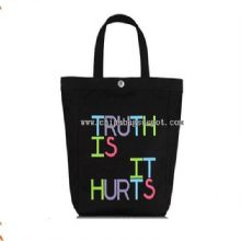 Cotton shopping bag with large capacity images