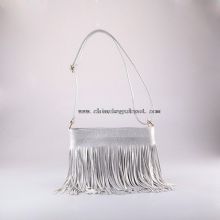 Designer tassel shoulder bag images