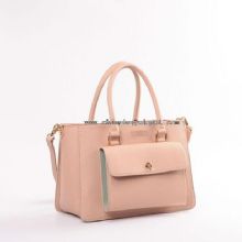 Double PU satchel bag images