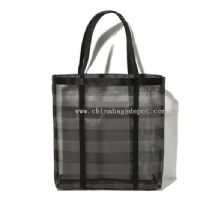 eco-friendly clear satin tote bag images
