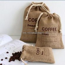 Jute coffee bean bags images