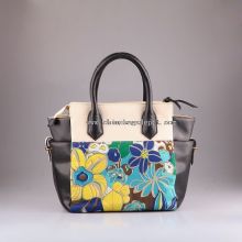 Ladies flower printing bag images