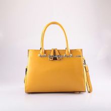 Ladies satchel hand bag with long shoulder strap images