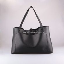 Leather custom tote bag images