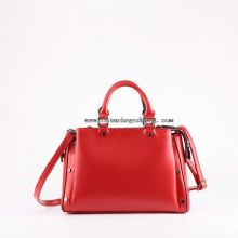 Læder designer håndtasker kvinde i rød images