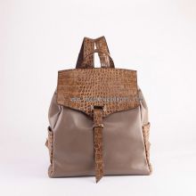 Leather drawstring backpacks images