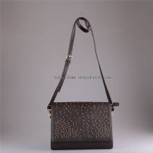 Leather shoulder bag stylish rivet images