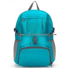 Promotional folding travelling backpack images