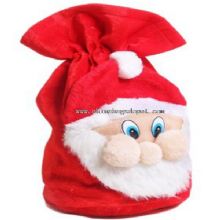 promotional santa sack bag with drawstring images