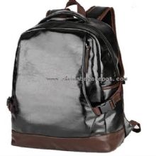 PU leather laptop bag backpack images
