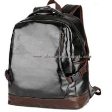 PU skinn laptop bag ryggsekk images