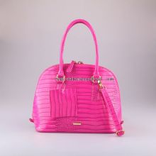 PU Red Rose Color Ladies Handbags images