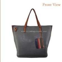 PU Shopping Bag med pose images