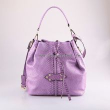 PU women drawstring handbag images