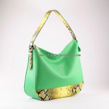 Python snake pu leather handbag images