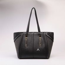 Semi-PU tote handbag for girl images