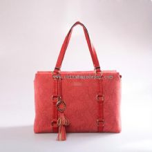 Special technology strap unique PU handbag images