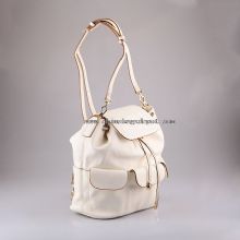 Summer Drawstring Leather Backpack for Girls images