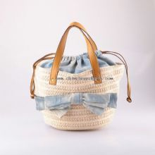 Woven Cotton Cities Bag with Strap images