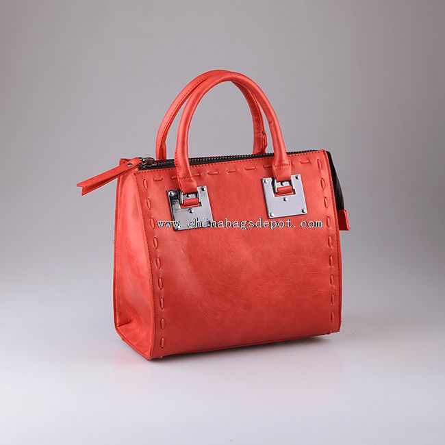 Fashion lady leather handbag