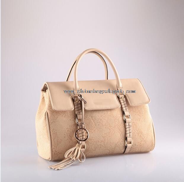 Mode Dame Schlangenleder Handtasche