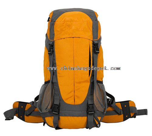 Hiking camping backpack with rain cover