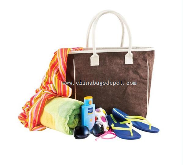 Jute shopping bag