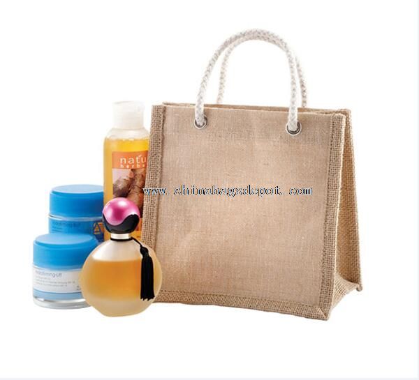 Jute shopping bag