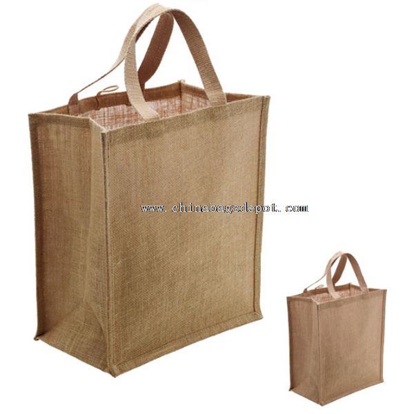 jute tote bager