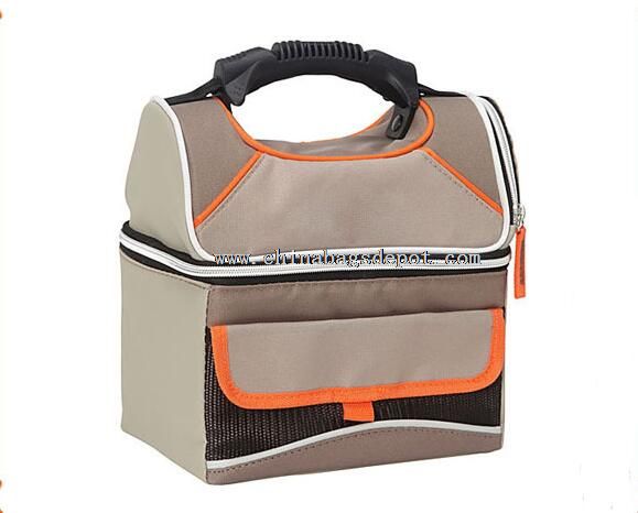 Large insulated cooler bag