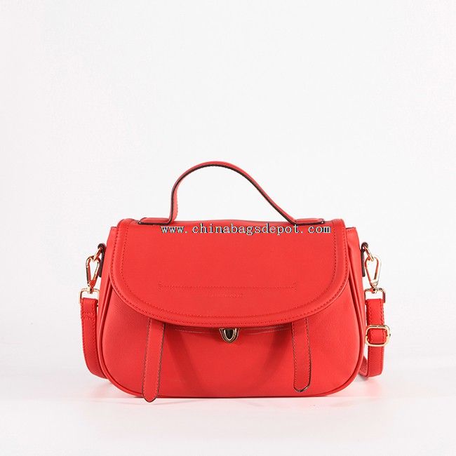 Leather cross body fashion shoulder bag