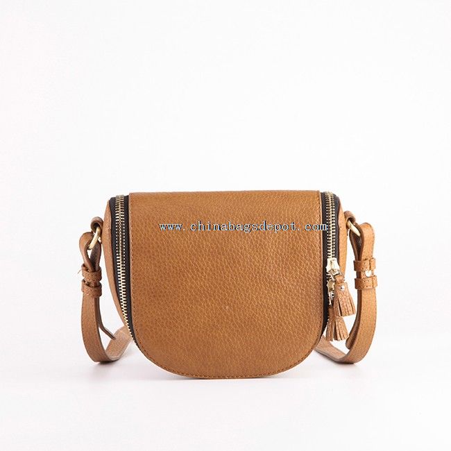 Leather cross body Shoulder bag