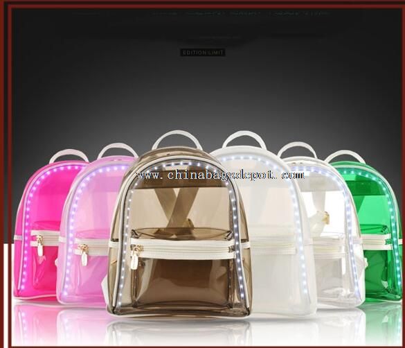 Led bag ladies fashion bag