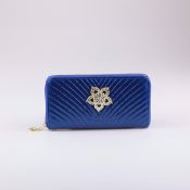 Blue Ladies PU Leather Purse images