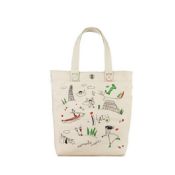 Canvas foldable shopping bag images