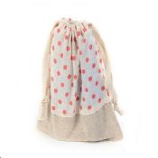 Canvas gift drawstring bags images