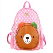 Children leather school bag images