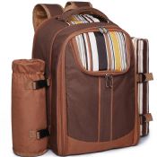 Borsa picnic backpack Cooler con coperta images