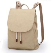 Cotton Drawstring Canvas Backpack images