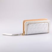 Double Zip Lady Wristlet Wallet images