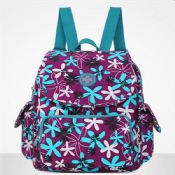 Fancy waterproof custom women backpack images