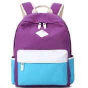 Fashionable Color Life Canvas Backpack images