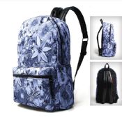 Floral Print Laptop Backpack images