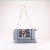 Handbag purse with python leather images