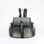 Jeans women stylish handbag backpack images