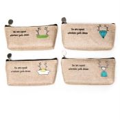 Jute pencil bags images