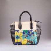 Ladies flower printing bag images