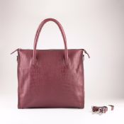 Leather branded woman bag images